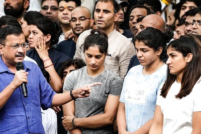 'No Matter How Powerful The Accused Is...': Kejriwal Extends Support to Wrestlers Protesting Against WFI Chief