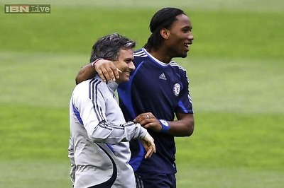 Mourinho hoping for reunion with Drogba in Champions League