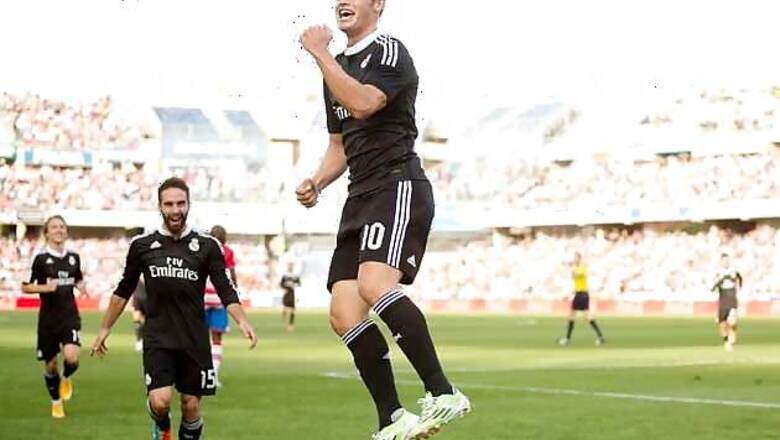 Two-goal Rodriguez hits stunner as Real Madrid thump Granada 4-0