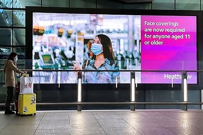 Passenger Numbers at UK's Heathrow Airport Down 88 Percent Amid Ongoing Travel Restrictions