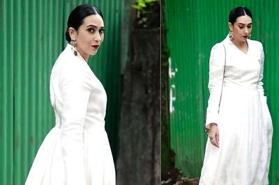 Karisma Kapoor's White Pleated Jacket Set Is What You Need For Your Next Function