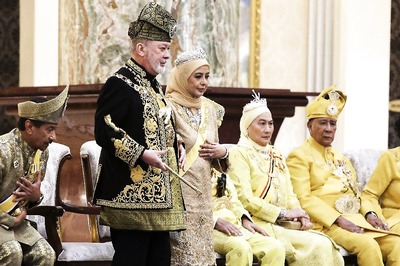 Motorcycle-Riding Sultan Ibrahim Crowned Malaysian King At 65