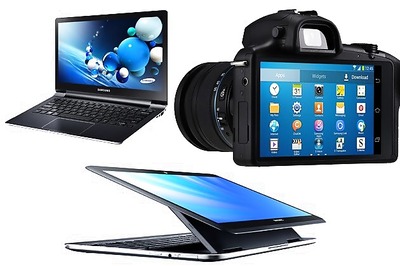 Samsung unveils Android-based Galaxy NX camera, dual OS tablet Ativ Q