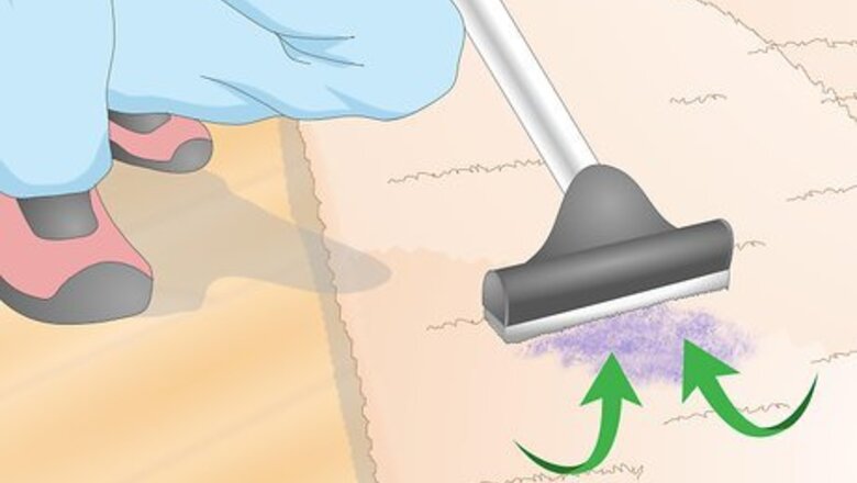 How to Get Eyeshadow Out of Carpet
