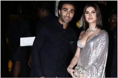 Tara Sutaria Grooves with Aadar Jain at Armaan Jain-Anissa Malhotra’s Wedding Reception