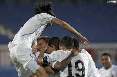 Football friendly: Uruguay slog hard to beat Angola