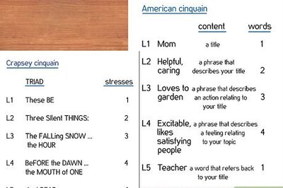 How to Write a Cinquain Poem