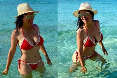Sexy! Salma Hayek Goes Bold In A Racy Bikini On Her Birthday; Flaunts Her Curves In Sizzling Photos