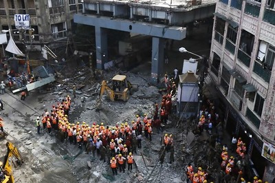 Kolkata flyover collapse: Construction firm IVRCL was blacklisted by the Jharkhand government