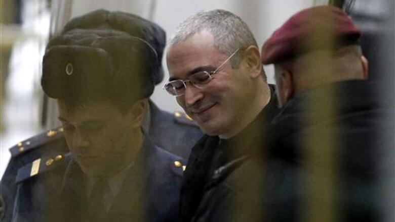 Russian court finds Khodorkovsky guilty