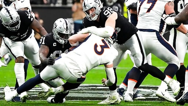Raiders Cling To Playoff Hopes With 17-13 Win Over Denver