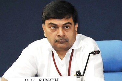 Former Home Secretary RK Singh formally joins BJP