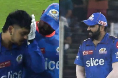 Ishan Kishan Injured After Getting Hit by Chris Jordan's Elbow, Rohit Sharma Hurts His Hand While Attempting Catch