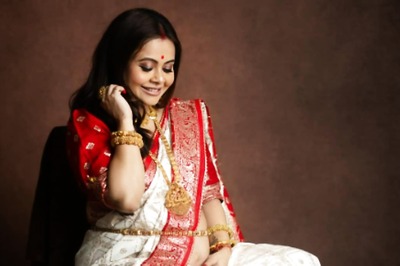 'Subho Ashtami': Devoleena Bhattacharjee Flaunts Baby Bump In Durga Puja Post