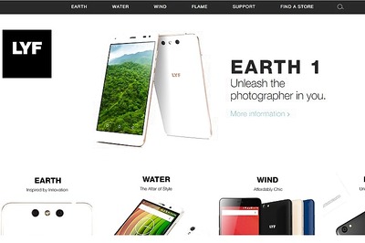Reliance Retail launches dedicated website for LYF 4G smartphones