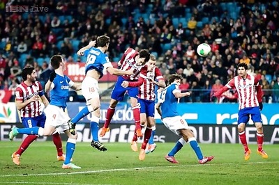 Atletico beat Bilbao 1-0 in 1st leg of Copa del Rey quarter-final
