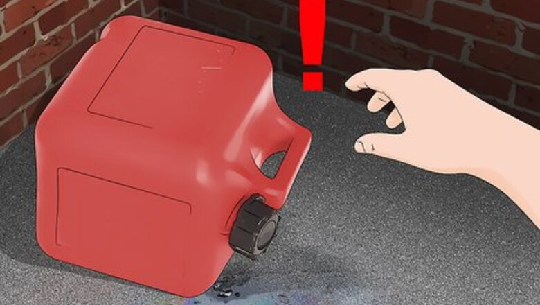 How to Clean Up Gasoline