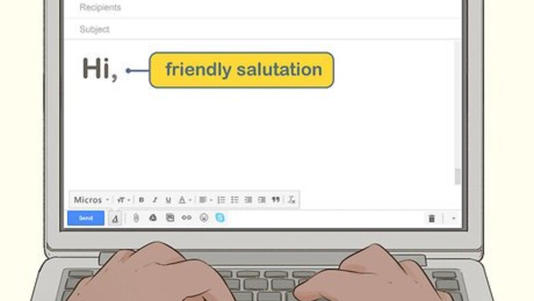 How to Write an Email Greeting
