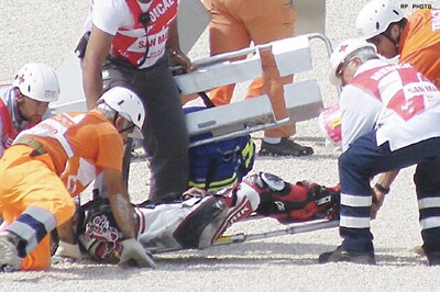 Pedrosa wins tragic San Marino Grand Prix