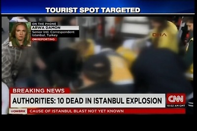 Blast at tourist hub in Istanbul claims at least 10 lives, 15 injured