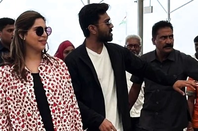 Ram Charan And Upasana Konidela Jet Off To Dubai, Their Airport Look Is Fab