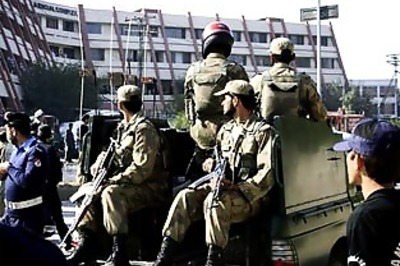 Bomb attack on police party in Peshawar, two dead