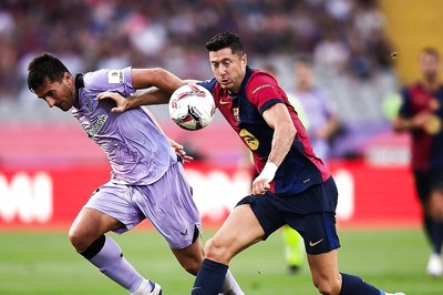 La Liga 2024-25: Robert Lewandowski Makes The Difference as Barcelona Sink Athletic Bilbao 2-1