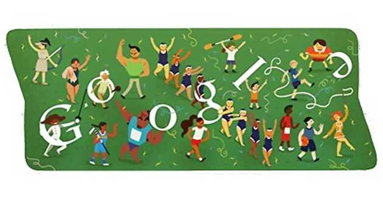 Google doodles London 2012 closing ceremony