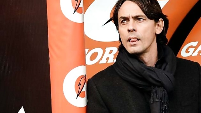AC Milan's coach Inzaghi gets that sinking feeling