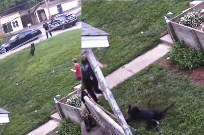 Disturbing Video Shows Police Official Shooting Family Dog In Front Of 2 Kids In US