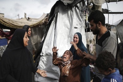 Israeli Strikes Kill At Least 37 Palestinians Sheltering In Tents Near Gaza’s Rafah