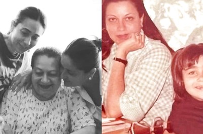 Kareena Kapoor Khan, Karisma Kapoor Hug Babita as She Cuts Cake on Mother's Day: The Reason We Are