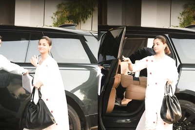 Alia Bhatt Leaves for Delhi to Receive National Award, Ranbir Kapoor Joins Her; See Pics, Video