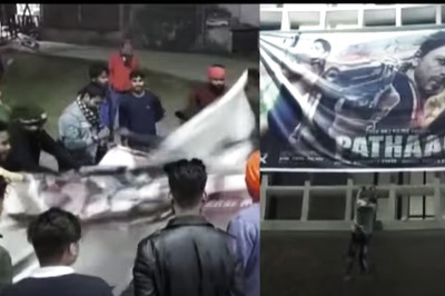 'Film Chalega, Hall Jalega: Protestors In Bhagalpur Tear Pathaan Posters, Sets Them Afire
