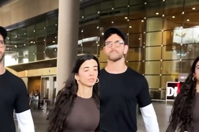 Hrithik Roshan and Saba Azad Walk Hand-In-Hand, Look Dapper In Casual As They Get Papped; Watch