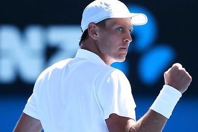 Australian Open: Berdych eases past Russell
