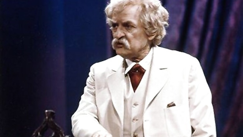 Holbrook's 'Mark Twain' show reaches 60th year