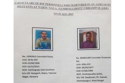 Rocky and Subhendu Rai, soldiers who died fighting Pakistani terrorists, to be cremated today