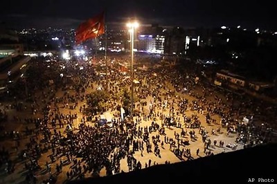 Turkish government offers apology as protests continue