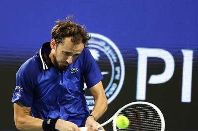 Miami Open: Daniil Medvedev Overcomes Nicolas Jarry to Set up Semifinal With Sinner