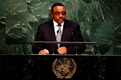 Ethiopian Prime Minister Hailemariam Desalegn re-elected in Parliament