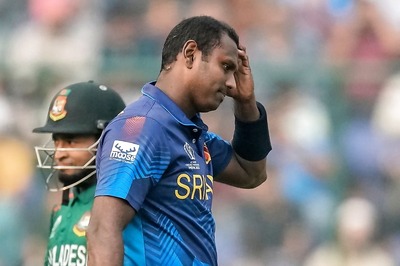 'Batter Wasn't Ready to Receive the Ball Within 2 Minutes Even Before Strap Became Issue': Reserve Umpire on Angelo Mathews' Timed-out Dismissal