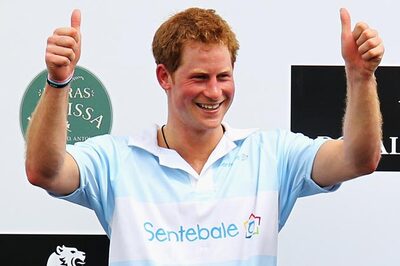 Prince Harry happy to joke about naked Vegas pics