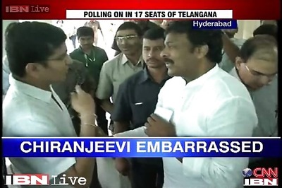 Chiranjeevi faces the wrath on Twitter for jumping the queue at poll booth