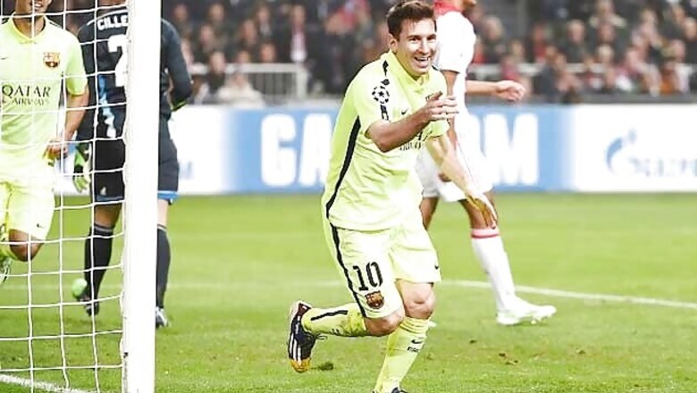 Champions League: Messi brace equals record as Barcelona beat Ajax 2-0