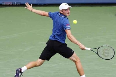David Goffin upsets Jurgen Melzer in first round at Winston-Salem