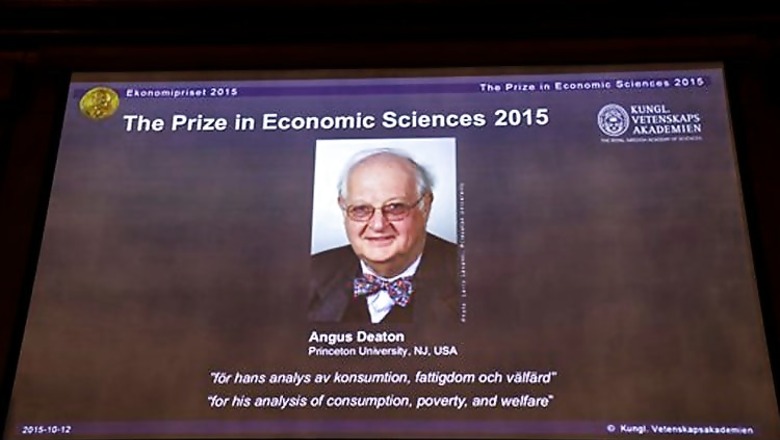 Scottish economist Angus Deaton wins Nobel economics prize