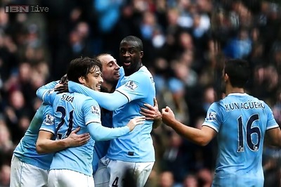Negredo gives Manchester City 2-1 victory over Liverpool