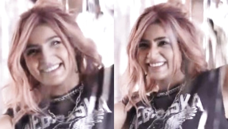 Samantha Ruth Prabhu Sports A Funky Pink Hairdo in Video, Dances On Oh Pretty Woman; Watch