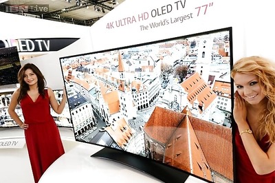 IFA 2013: LG unveils world's largest 77-inch Ultra HD OLED television